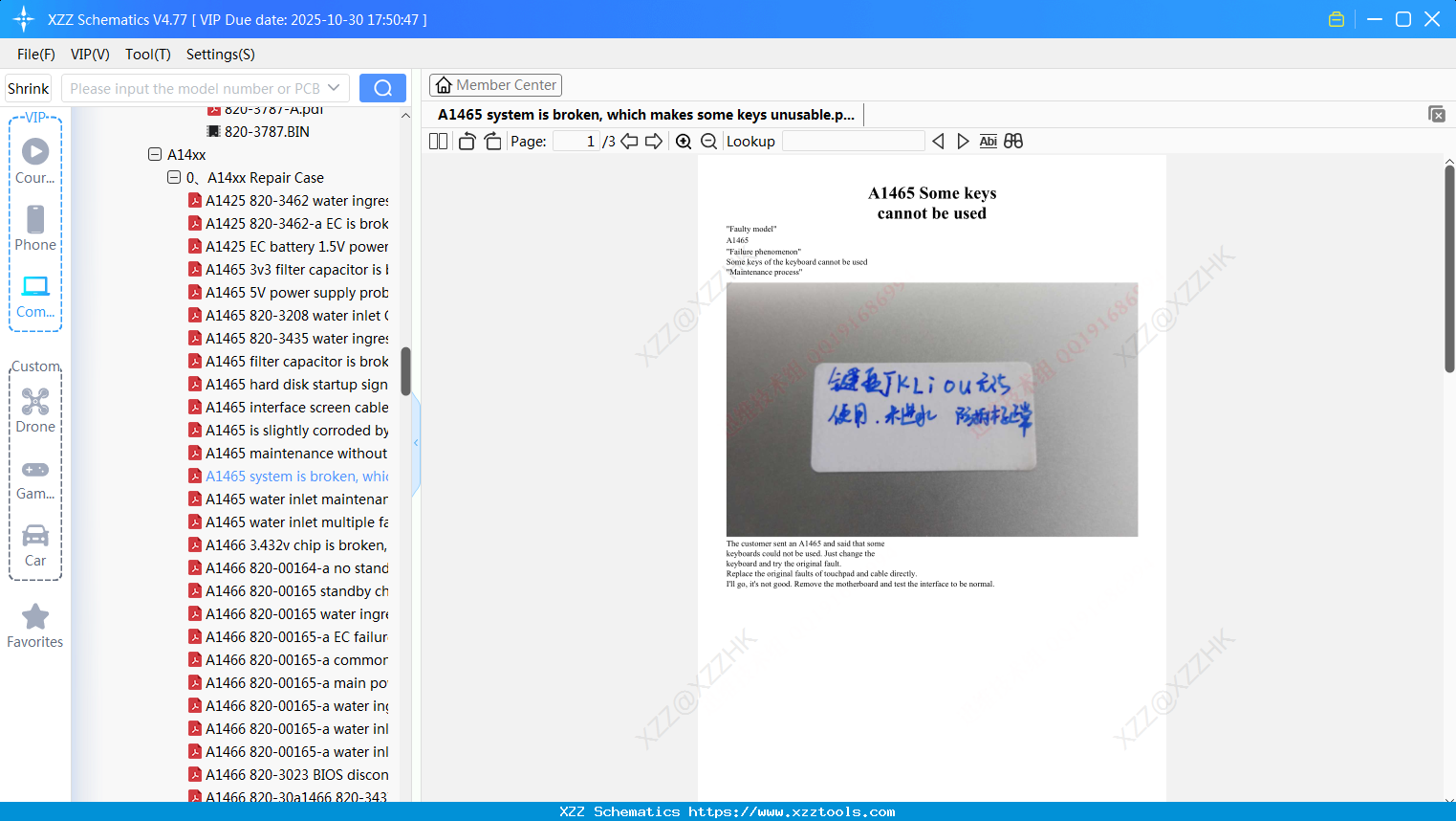 Laptop Apple A1465 System Is Broken, Which Makes Some Keys Unusable
